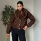 Damen Winterjacke von Emma&Ashley - brown
