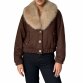 Damen Winterjacke von Emma&Ashley - brownbeige