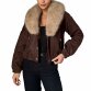 Damen Winterjacke von Emma&Ashley - brownbeige