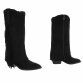 Damen Western- & Bikerboots - black