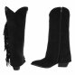 Damen Western- & Bikerboots - black