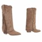 Damen Western- & Bikerboots - khaki