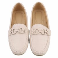 Damen Mokassins - beige