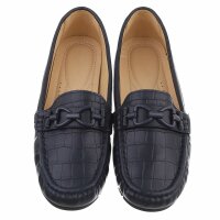 Damen Mokassins - navy