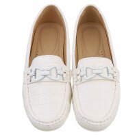 Damen Mokassins - white