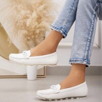 Damen Mokassins - white