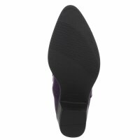 Damen Western- & Bikerboots - purple