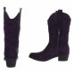 Damen Western- & Bikerboots - purple