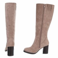 Damen Klassische Stiefel - taupe