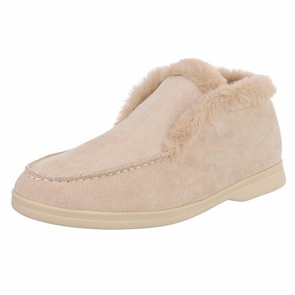 Damen Slipper - beige