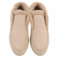 Damen Slipper - beige