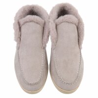 Damen Slipper - ltgray