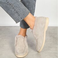 Damen Slipper - ltgray