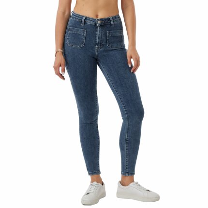 Damen Skinny Jeans von Laulia - blue