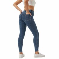 Damen Skinny Jeans von Laulia - blue