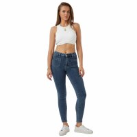 Damen Skinny Jeans von Laulia - blue