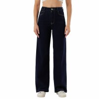Damen High Waist Jeans von Laulia - DK.blue