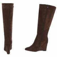 Damen High-Heel Stiefel - bbrown
