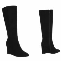 Damen High-Heel Stiefel - black