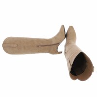 Damen High-Heel Stiefel - khaki