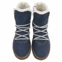 Damen Schnürstiefel - blue