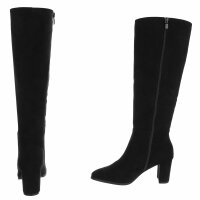 Damen High-Heel Stiefel - black