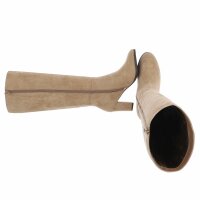 Damen High-Heel Stiefel - khaki