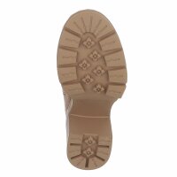 Damen Overknee-Stiefel - khaki