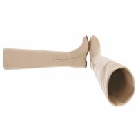 Damen Overknee-Stiefel - ltbeige