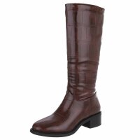 Damen Klassische Stiefel - wine