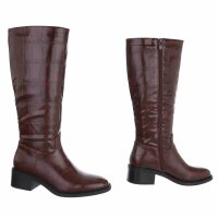 Damen Klassische Stiefel - wine