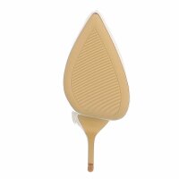 Damen High-Heel Stiefel - beige