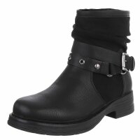 Damen High-Heel Stiefeletten - black