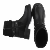 Damen High-Heel Stiefeletten - black