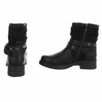 Damen High-Heel Stiefeletten - black