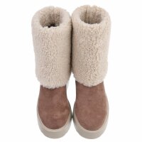 Damen Winterstiefeletten - khaki