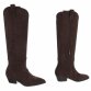 Damen High-Heel Stiefel - brown