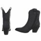 Damen Western- & Bikerboots - black