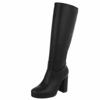Damen High-Heel Stiefel - black