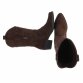 Damen Western- & Bikerboots - brownsuede