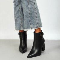 Damen High-Heel Stiefeletten - black