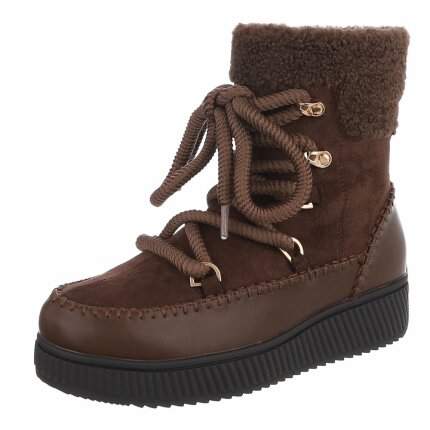Damen Winterstiefeletten - brown
