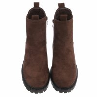 Damen Chelsea Boots - brownsuede