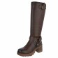 Damen High-Heel Stiefel - lbrownpu