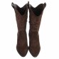 Damen Western- & Bikerboots - brownsuede