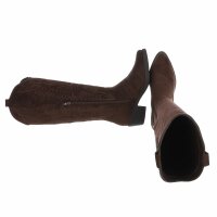 Damen Western- & Bikerboots - brownsuede