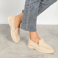 Damen Slipper - beige