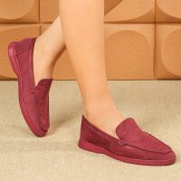 Damen Slipper - winered