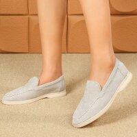 Damen Slipper - gray