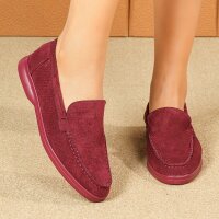 Damen Slipper - winered